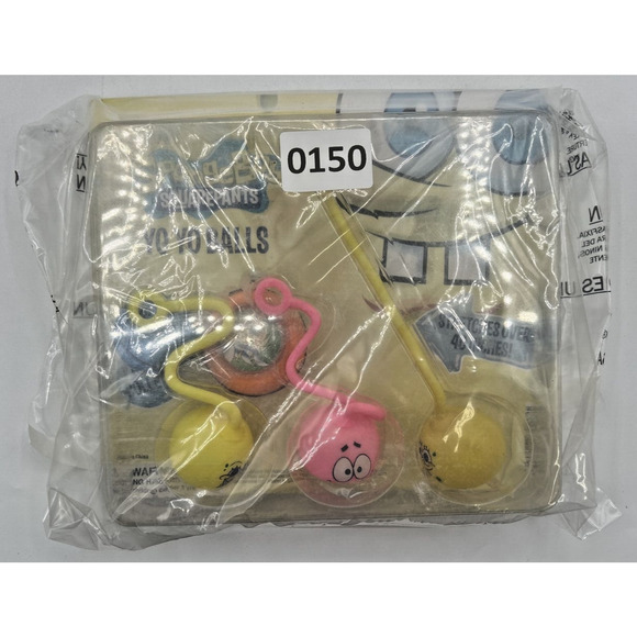 Vintage Vending Display Board Spongebob Yo Yo Balls 0150 - Picture 2 of 2